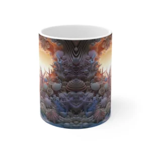 3D Image Ocean Floor Coffee Mug - 11oz