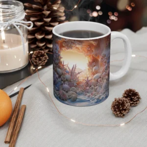 3D Image Ocean Floor Coffee Mug - 11oz